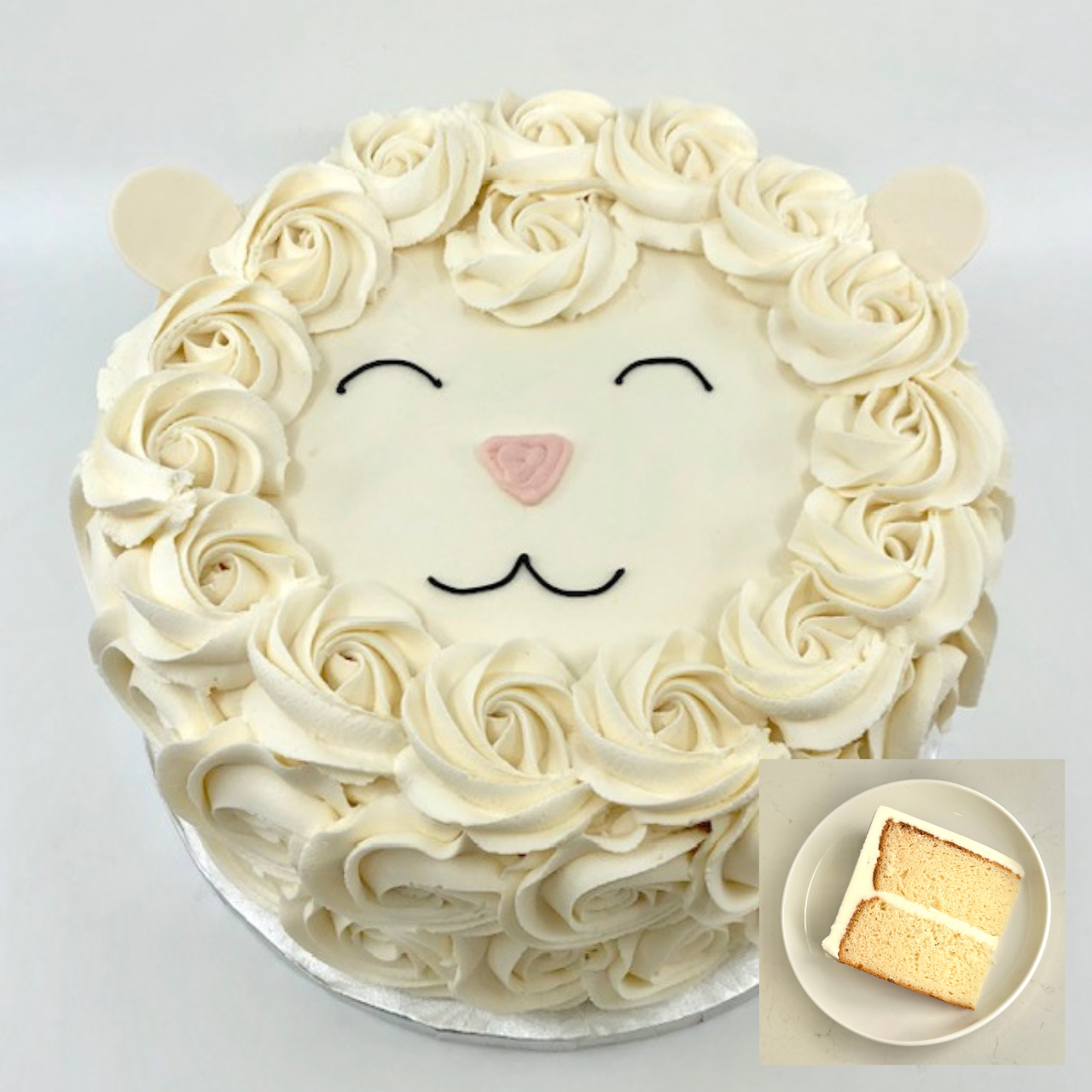Flower Basket French Vanilla Cake